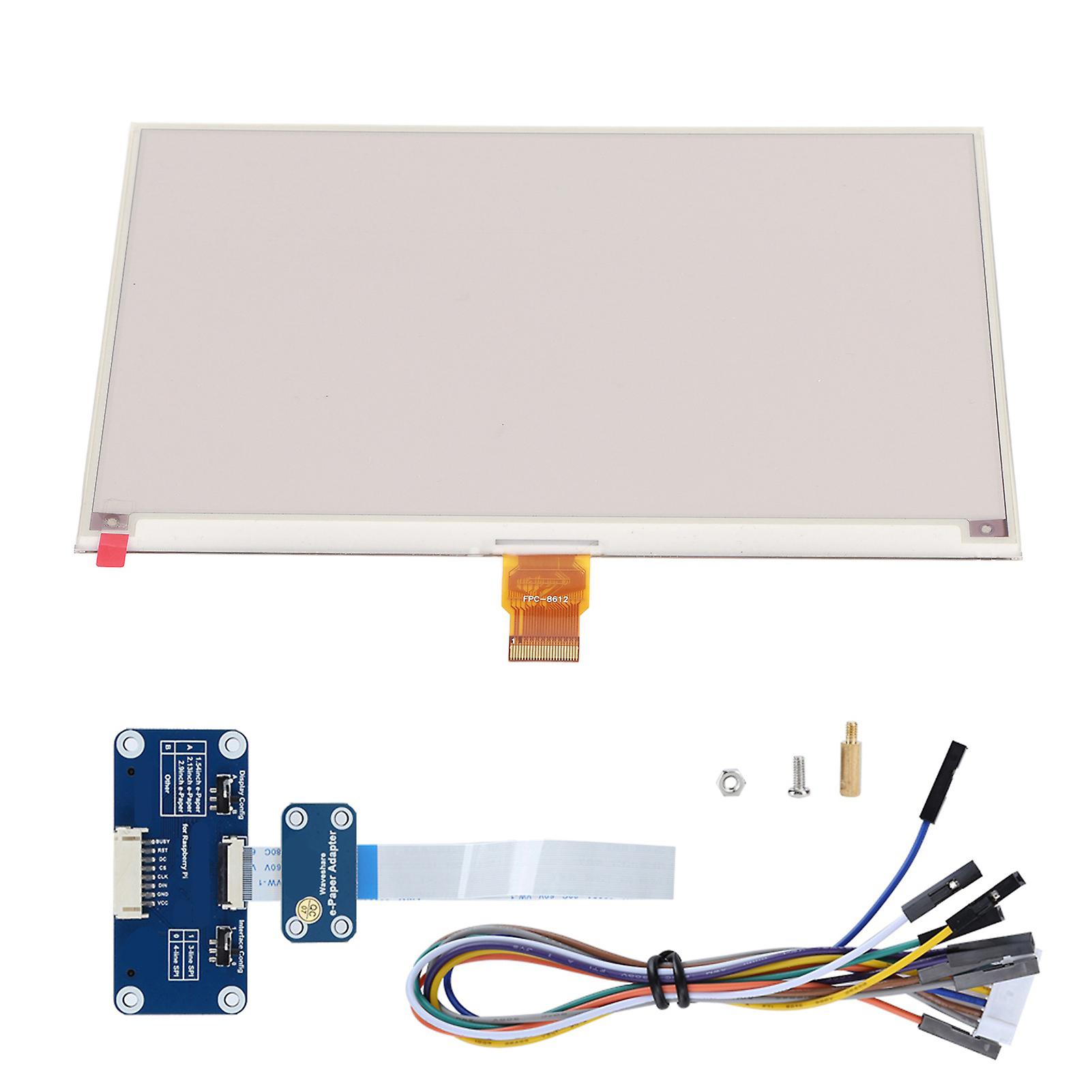 E‑Ink Raw Display Ultra Low Power Consumption 800×480 7.5 Inch HD E‑Paper HAT (B) 3.3V/5V