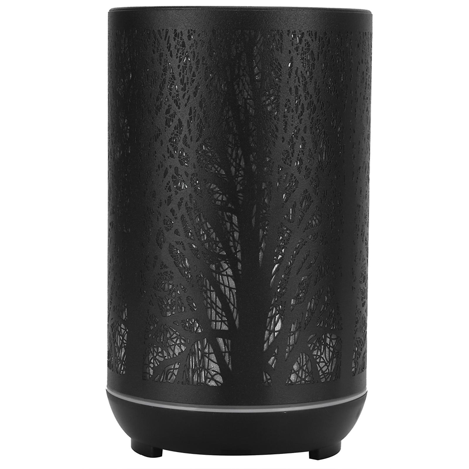 300ml Air Humidifier 2 in 1 Ambient Night Light Aroma Aromatherapy Diffuser Black 100?240VEU Plug