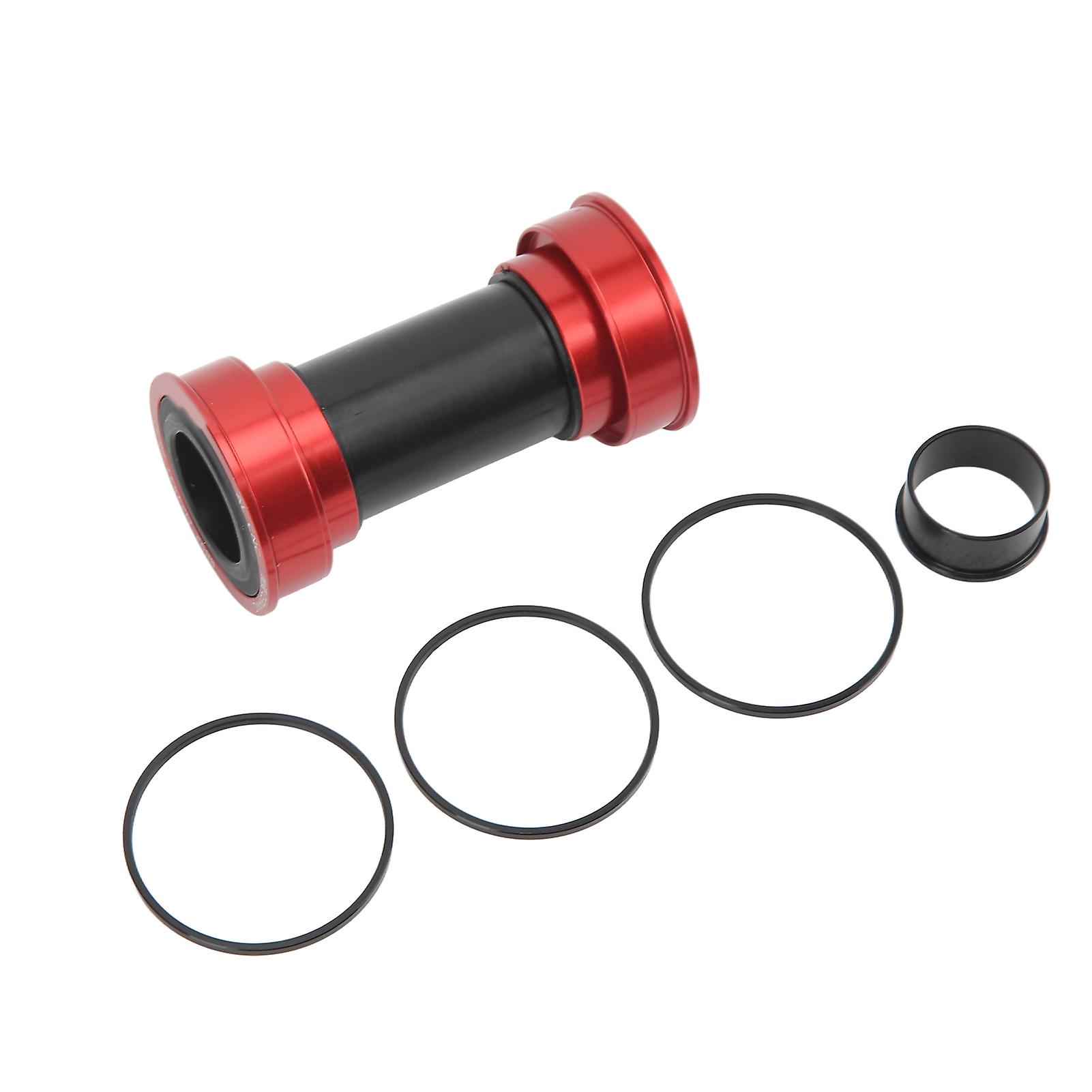 Red LeBycle BB92 MTB Crankset with Press-Fit Ceramic Bottom Bracket
