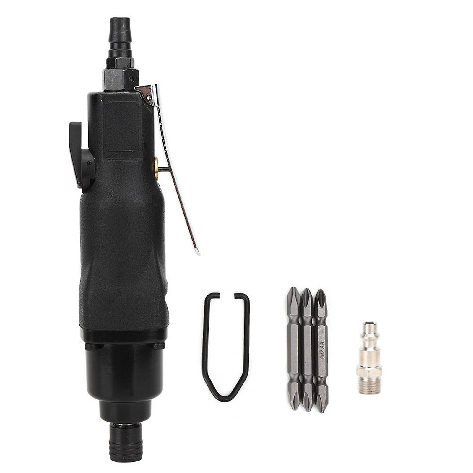 Pneumatic Screw Machine 10H Screwdriver Bit Hand Tool Industrial Grade US‑Type Connector