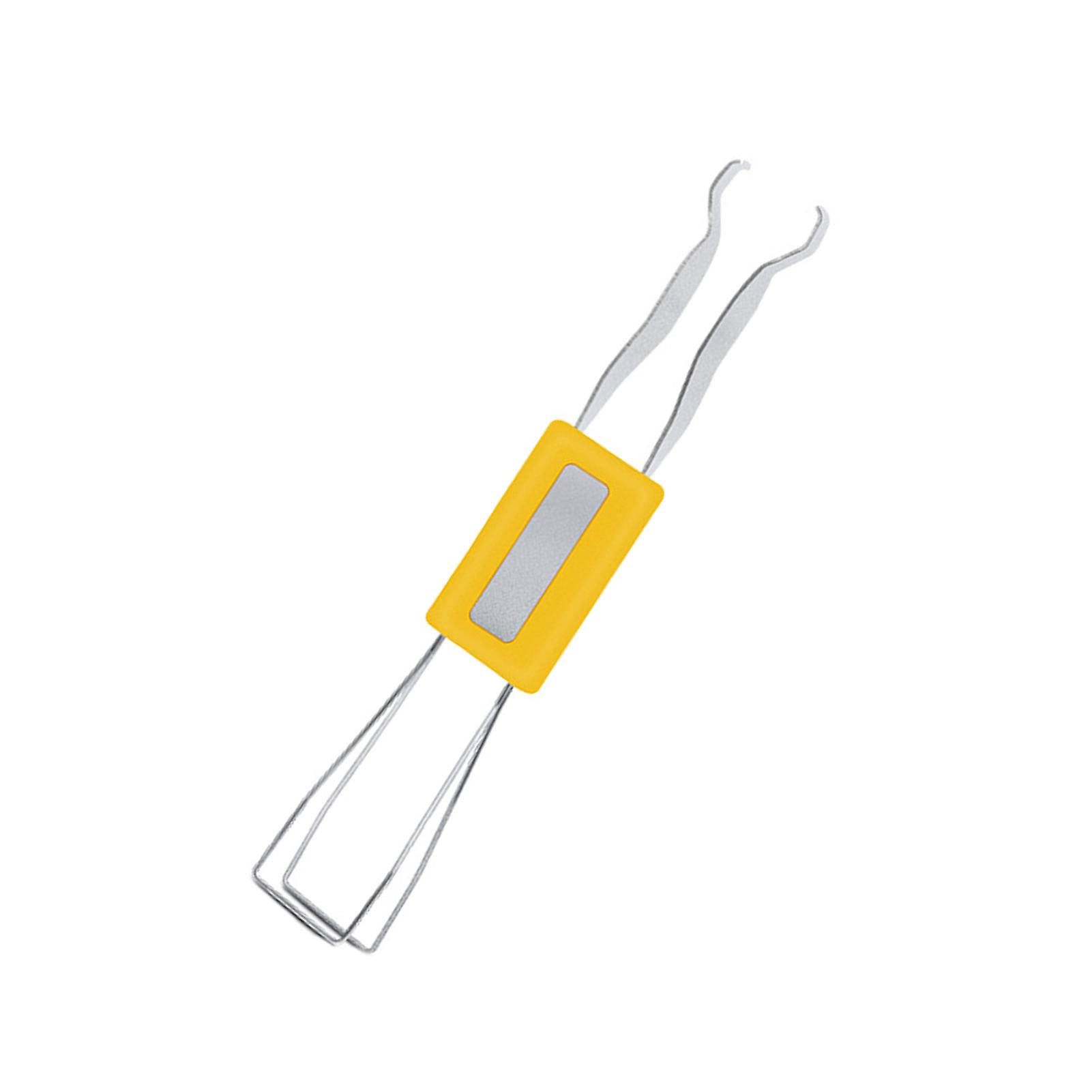 JSD-008A Keycap Puller Convenient Labor-saving Metal Dual Purpose Switch Puller Key Removing Tool for Mechanical Keyboard