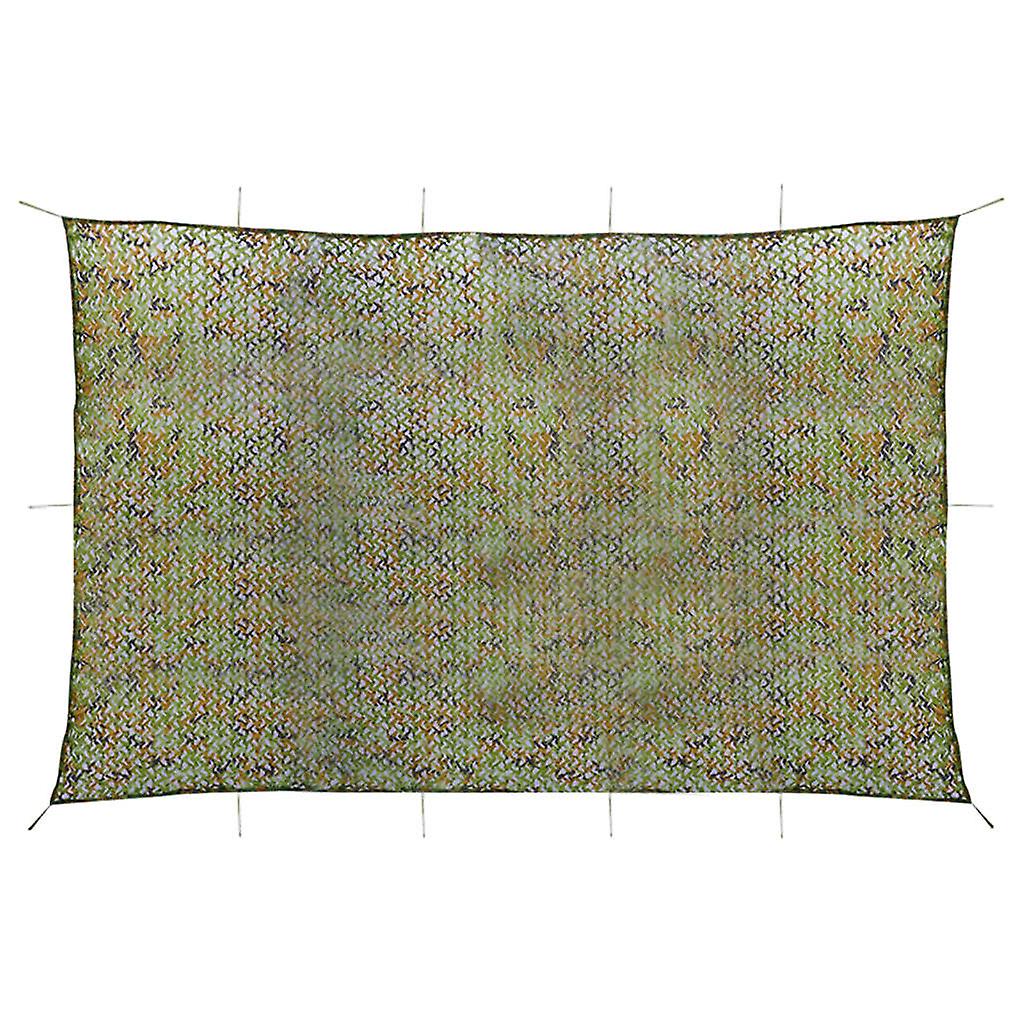 Camouflage Net with Storage Bag 4x5 m Green