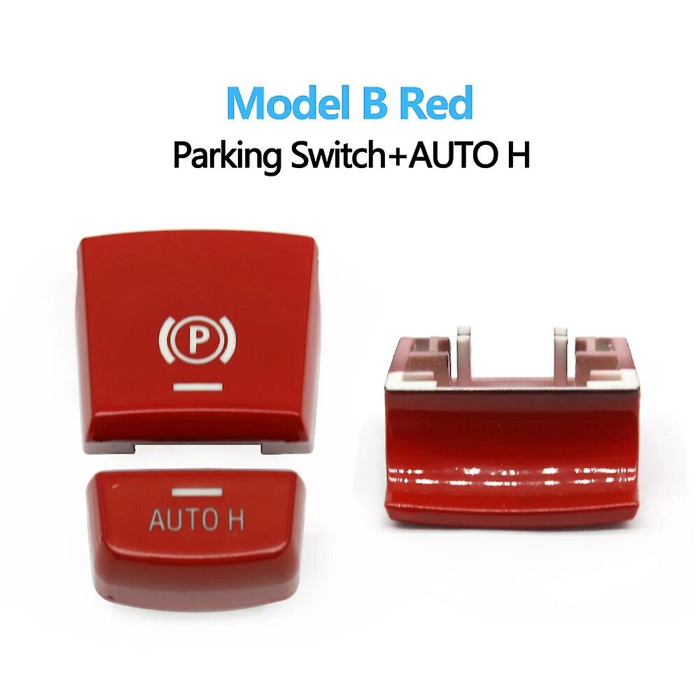 Electronic Parking Brake Switch Auto P Button Switch Cover For BMW 5 7 X3 X4 X5 X6 M5 Series F01 F02 F10 F12 F15 F16 F25 F26~30373