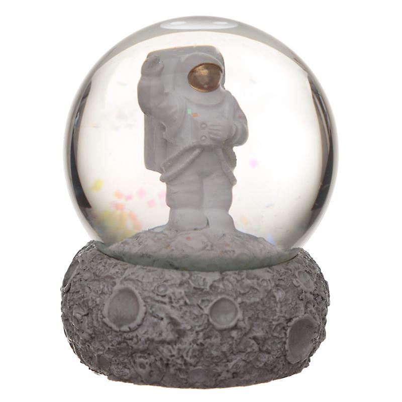 Collectable Moon and Space Man Snow Globe Waterball X 1 Pack