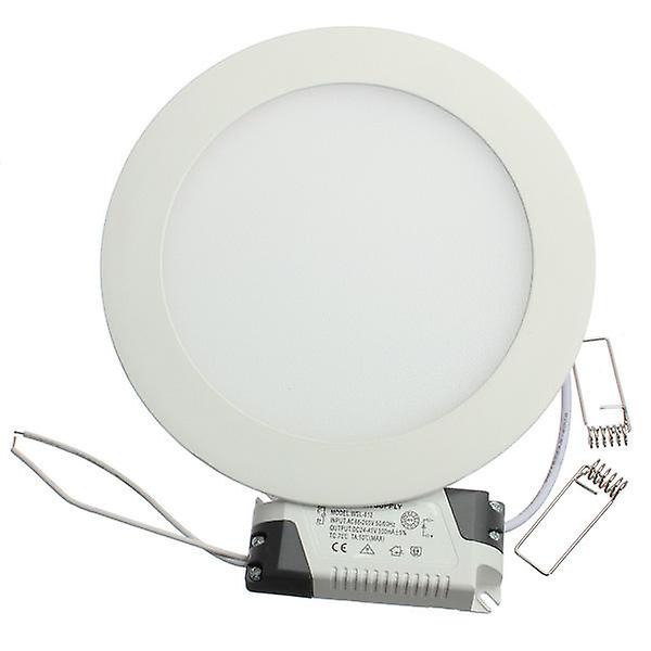 12W Round Ceiling Ultra Thin Panel Led Lamp Down Light Light 85-265v
