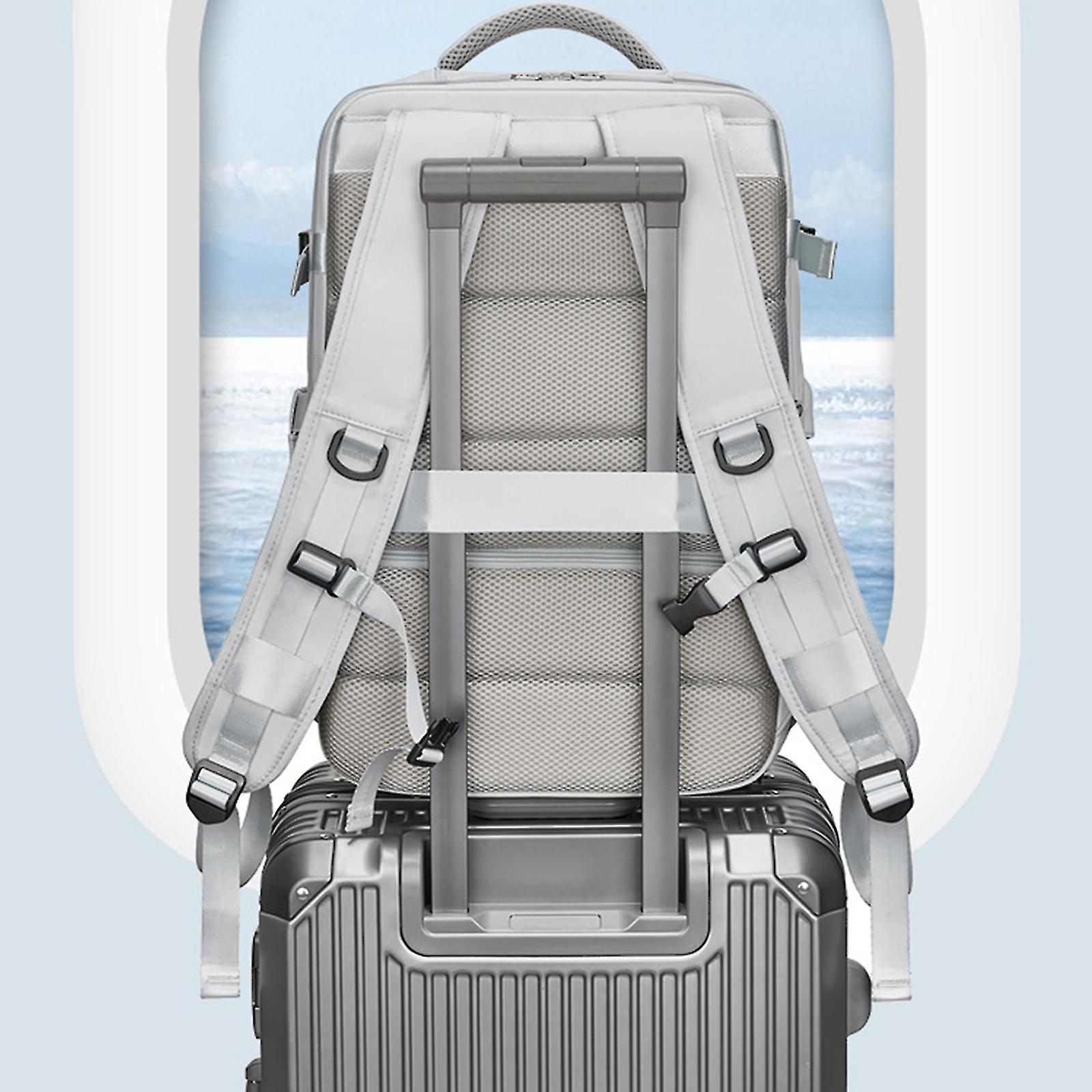 HOMIEE 32 40 liter reisrugzak voor dames handbagage rugzak cabinemaat, 15,6 17,3 inch laptoprugzak voor werk school weekend reizen waterdichte sportrugzak casual dagrugzak schooltas