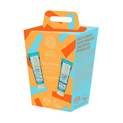 Oblepikha Spa Therapy Gift Set 75 ml + 75 ml