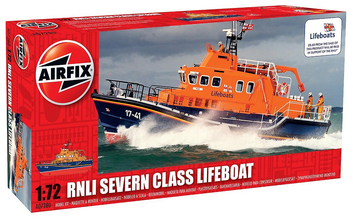 Airfix A07280 RNLI Severn Klasse Rettungsboot 1:72 Scale Launch Series 7 Modellkit
