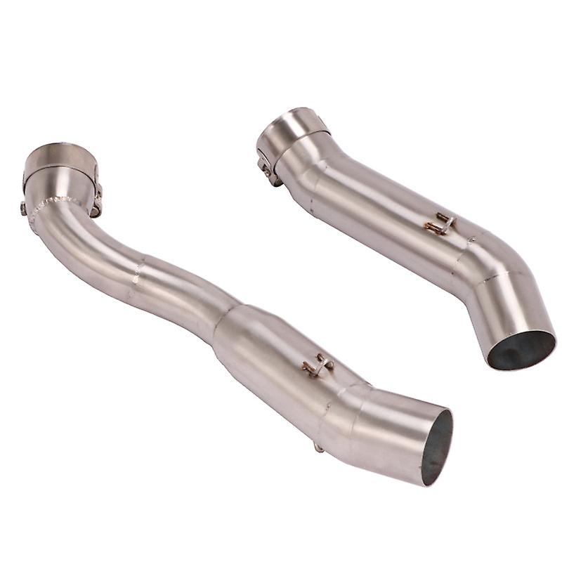 Aufsteck für suzuki gsxr1000 gsxr 1000 k9 k10 k11 2009-2011 Motorrad-Auspuff anlage ändern zweireihiges Mittel verbindungs rohr