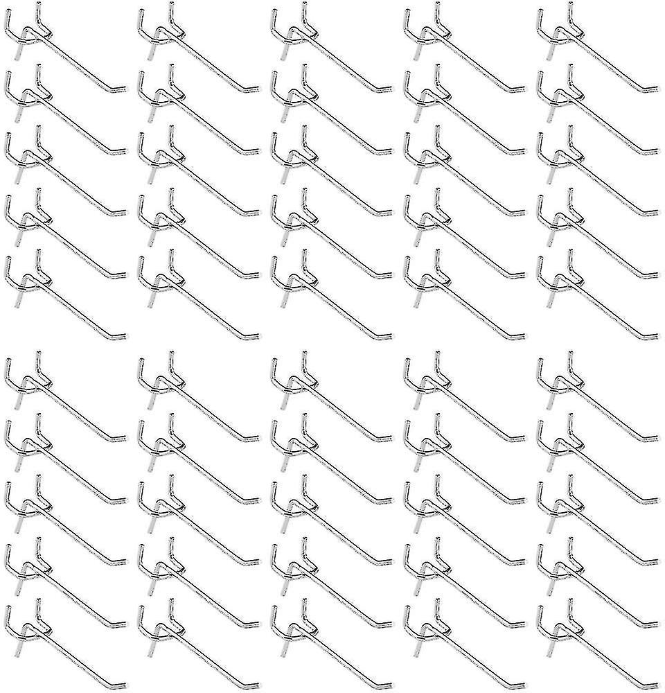 50 Pieces Pegboard Hooks