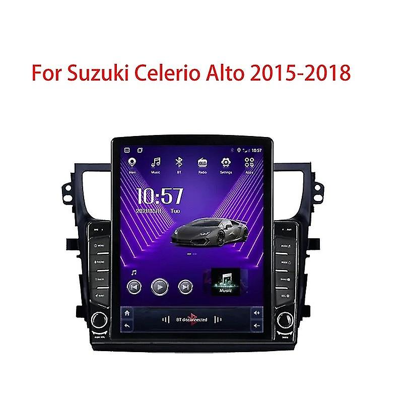 スズキセレリオアルト2015-2018テスラAndroidカーラジオマルチメディアビデオプレーヤーナビゲーションGPS用
