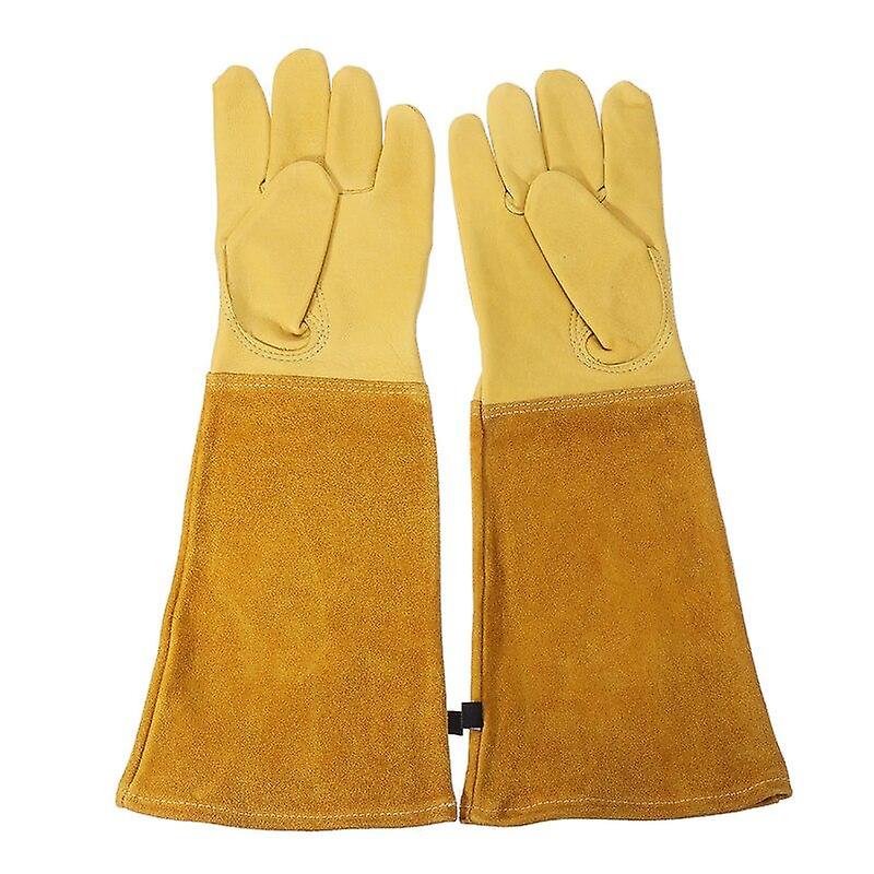Heavy Duty Gardening Rose Pruning Gauntlet Gloves
