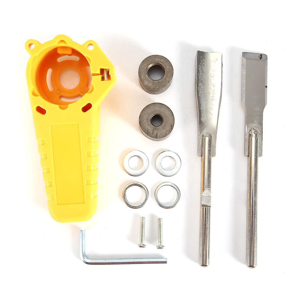 Angle grinder conversion power chisel wood carving chisel set angle grinding function, carving function