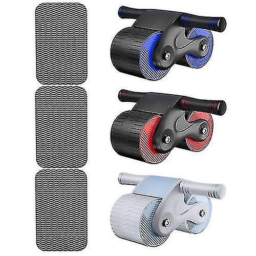 Springback Wheels Roller Domestic Abdominal Exerciser Push Up Training Mute