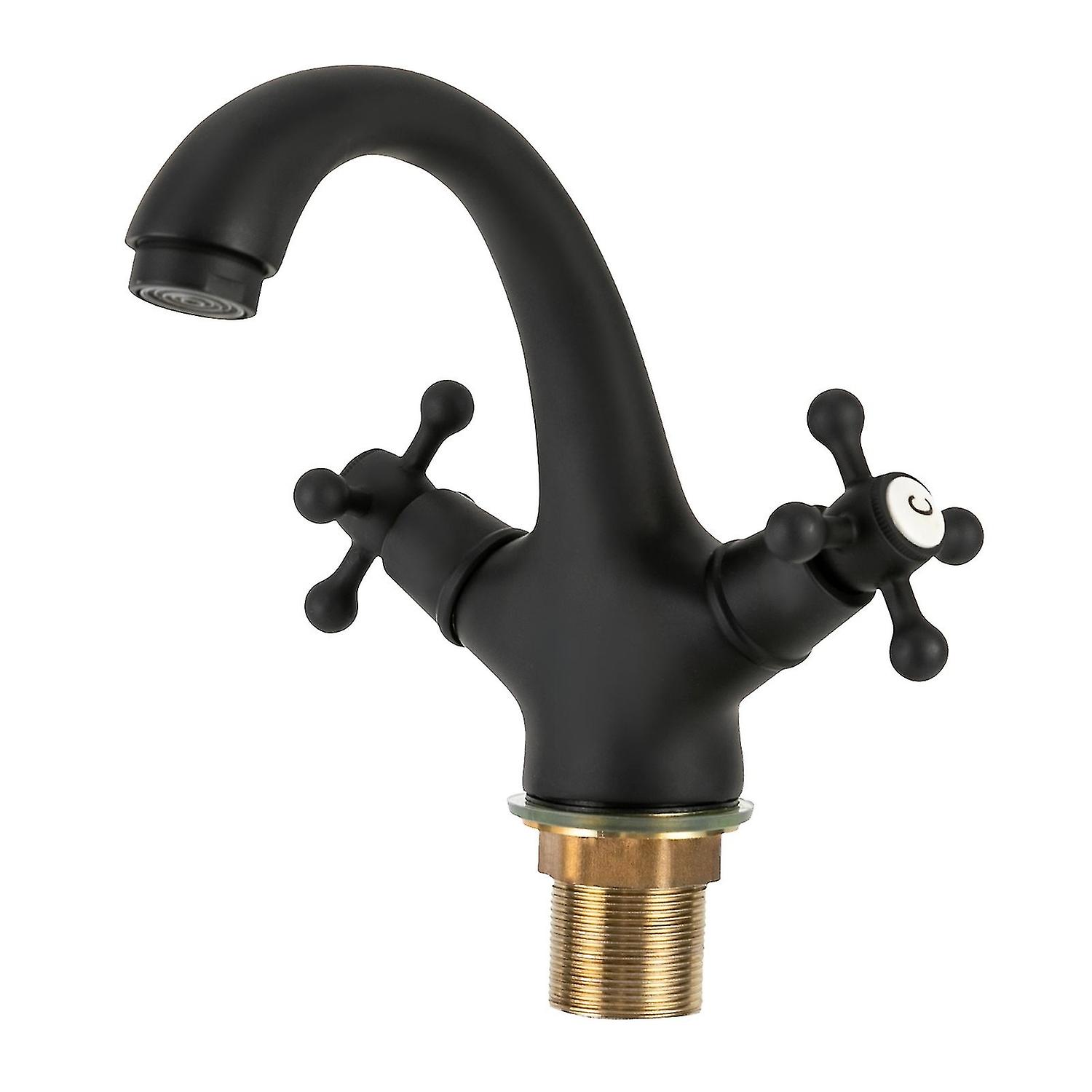 Bathroom Simple Faucet Two Handles Faucet