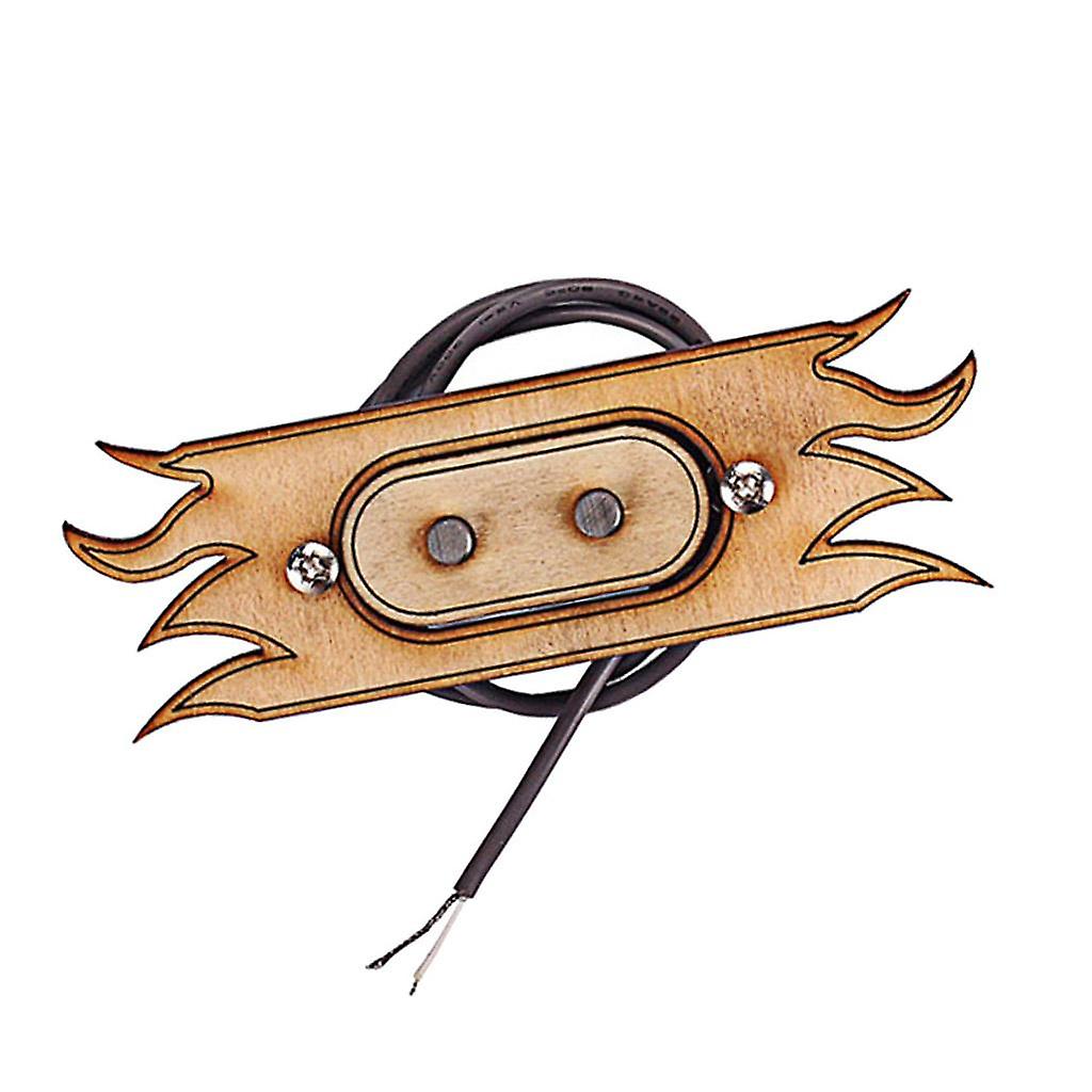 Maple Wood 2 Strings Guitar Pickup