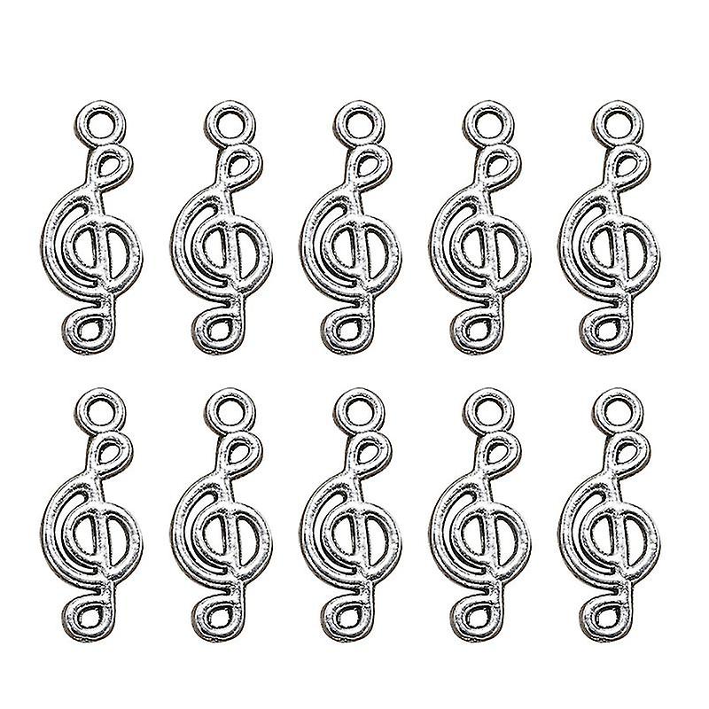100pcs Musical Symbol Charms