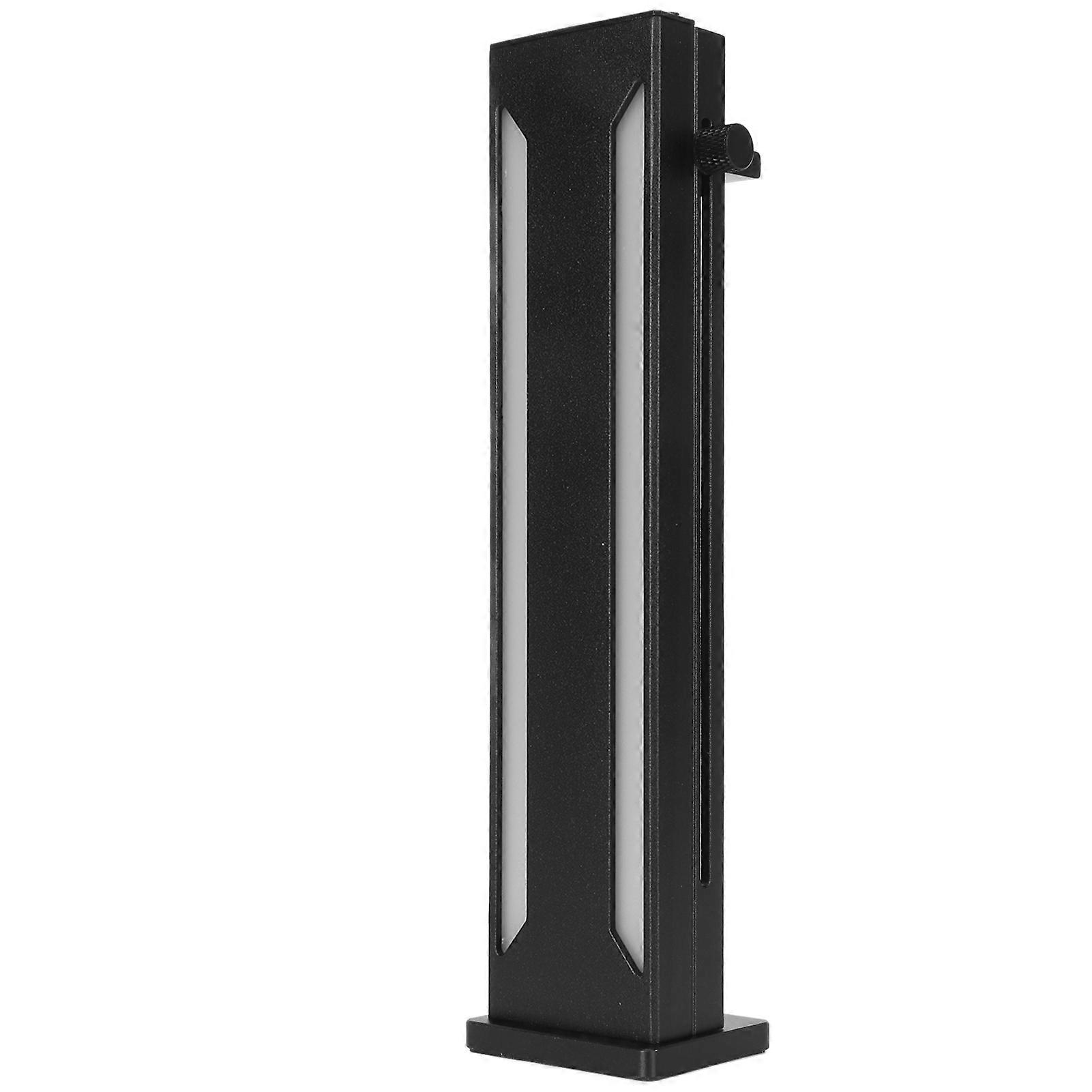 GPU Support Bracket ARGB Aluminium Alloy Magnetic Base Sliding Adjustable GPU Holder for Desktop Graphic Card Black 