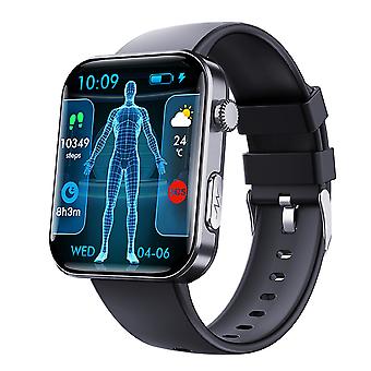 F300  2.1-inch Screen Smart Watch Black Silicone