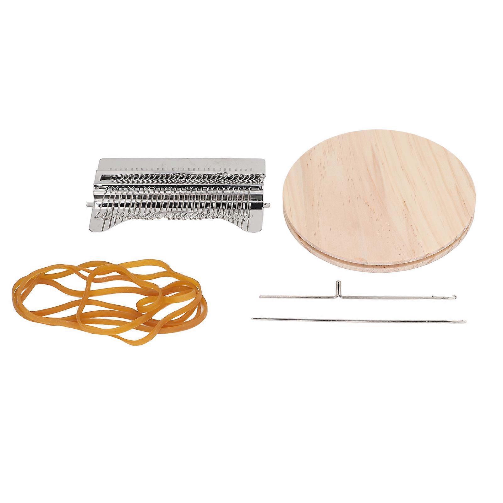 28 Pins Convenient Darning Loom Manual Darning Weaving Loom Tool For Socks Clothes