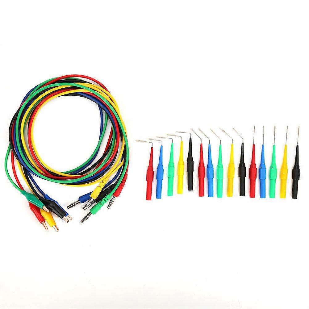 P1920 Clip to Banana Plug Test Lead with Probe Kit Connect to 4mm Banana Plug for Electric Test