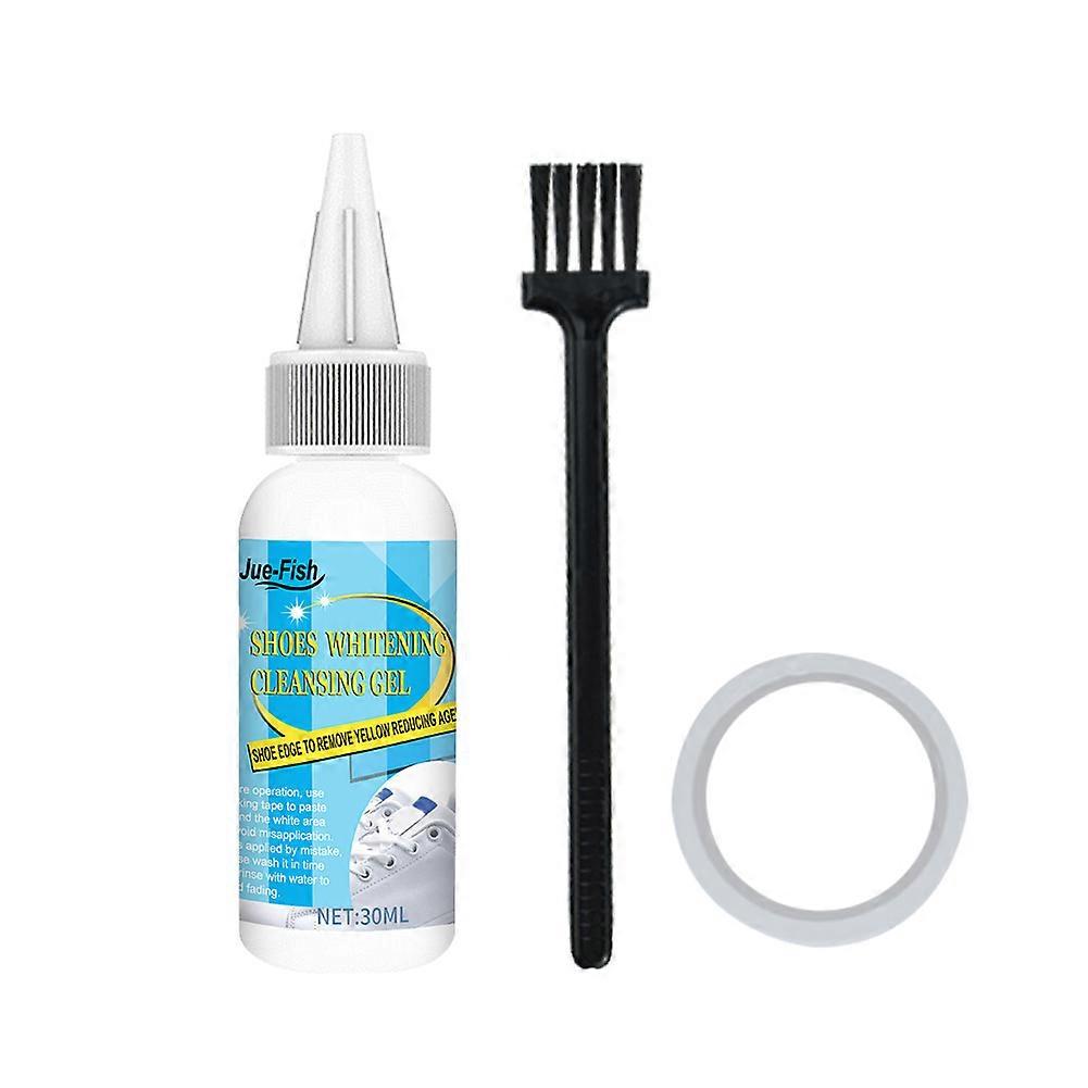 طقم منظف الأحذية مع منظف الأحذية مزيل الروائح يزيل الأوساخ والأصفر من الأحذية