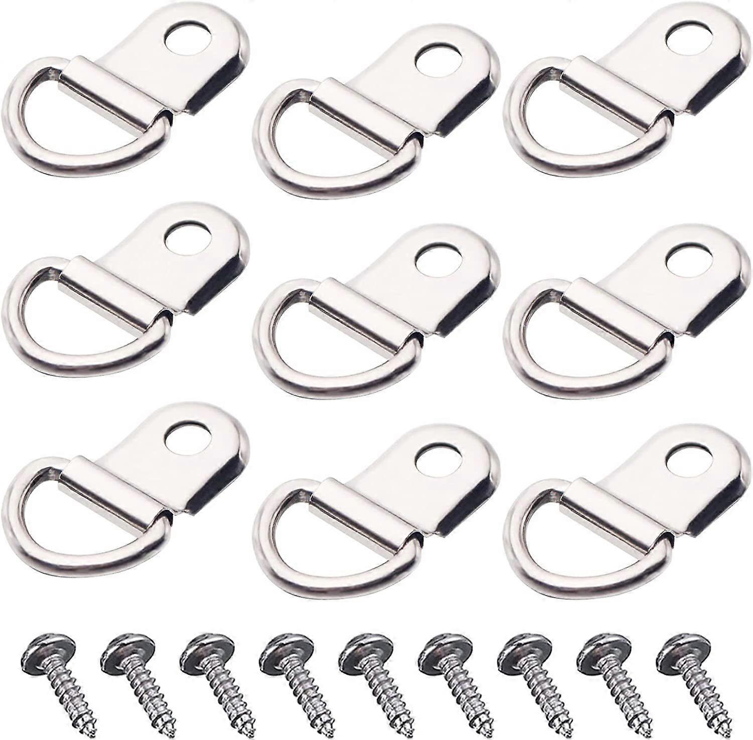 D ring picture Hook 100pcs packed quality Heavy Duty picture Hook with screw, single hole d type picture frame hardware hook 100pcs/bag