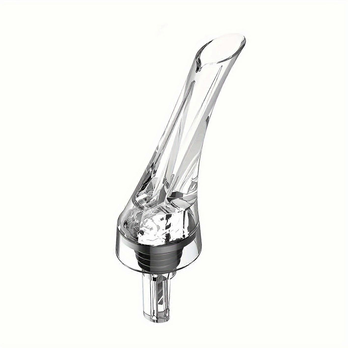 Plastic Wine Aerator Pourer - Set of 1/2/4 - Premium Decanter Spout for Red Wine Bottle - Essential Quick Aerating Pourers and Dispensers Accessory -