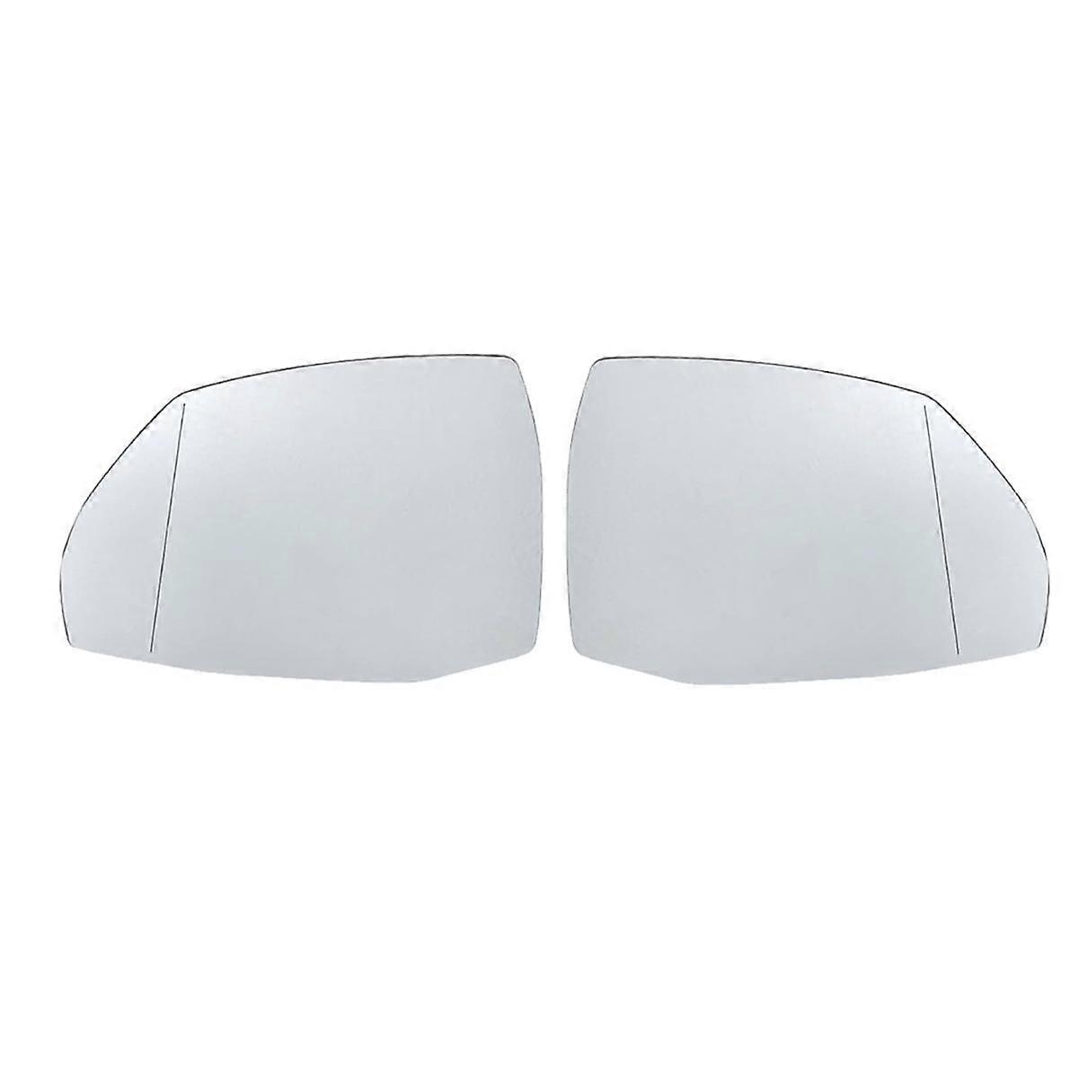 1Pair Car Front Heated Rear View Mirror Lens Glass for Q5 2015-2017 2017-2021 4M0857535 4M0857536