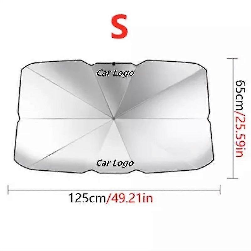 Exquisite For Mazda 2 3 6 Axela Cx30 Cx4 Cx5 Cx8 Atenza Cx7 Mx30 Cx9 Car Sunshade Uv Protection Windshield Foldable Insulation Umbrella