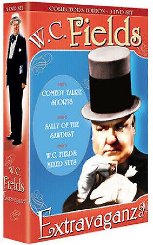 W.C. Fields Extravaganza DVD (2005) cert PG 3 discs - Region 2
