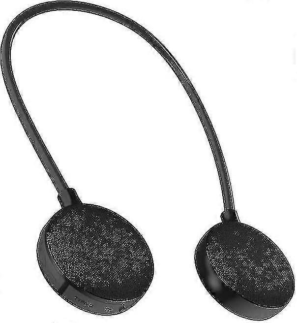 Halsband Bluetooth-högtalare, bärbar trådlös bärbar högtalare, handsfree mikrofon