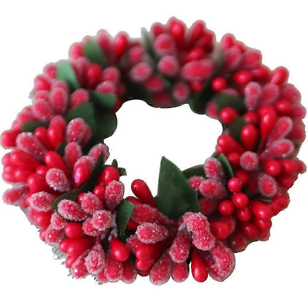 4 Pcs Ring Ring Artificial Rings With Artificial S Wreath H Rings