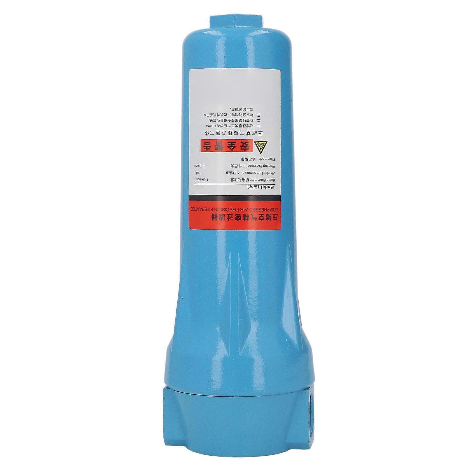 Compressed Dryer Air Filter Clear Thread No Leakage Thickened Housing Storage Tank Compressor Air Filter Class S 015DN20 3/4in) Degreasing