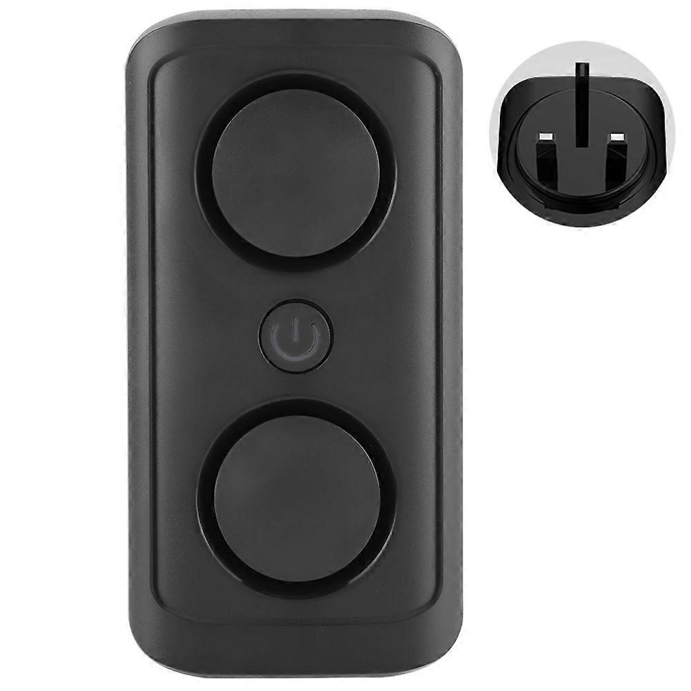 Ultrasonic Frequency Conversion Insect Mouse Mosquito Repeller Black (UK Plug 210~230V)