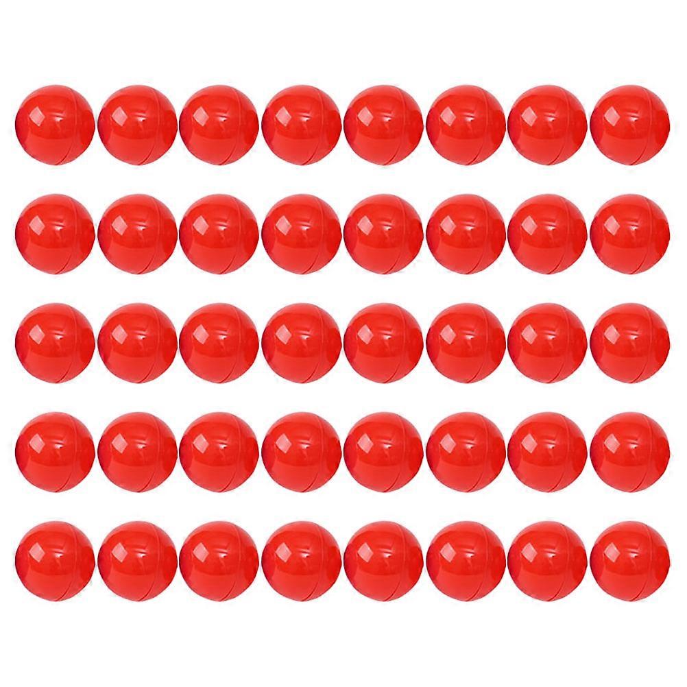 50pcs Lottery Balls Sphere Game Balls Entertainment Openable Balls Activity Lottery Balls