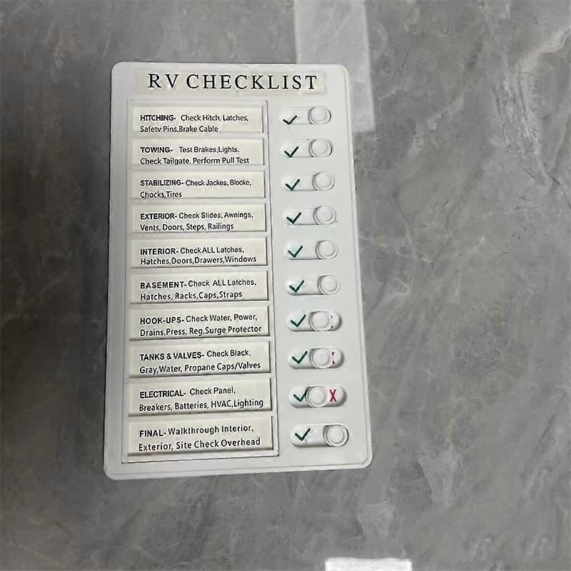 Memo Plastic Board Children's Self-discipline Punch Card Device for Primary School Students Holiday Task Schedule Board