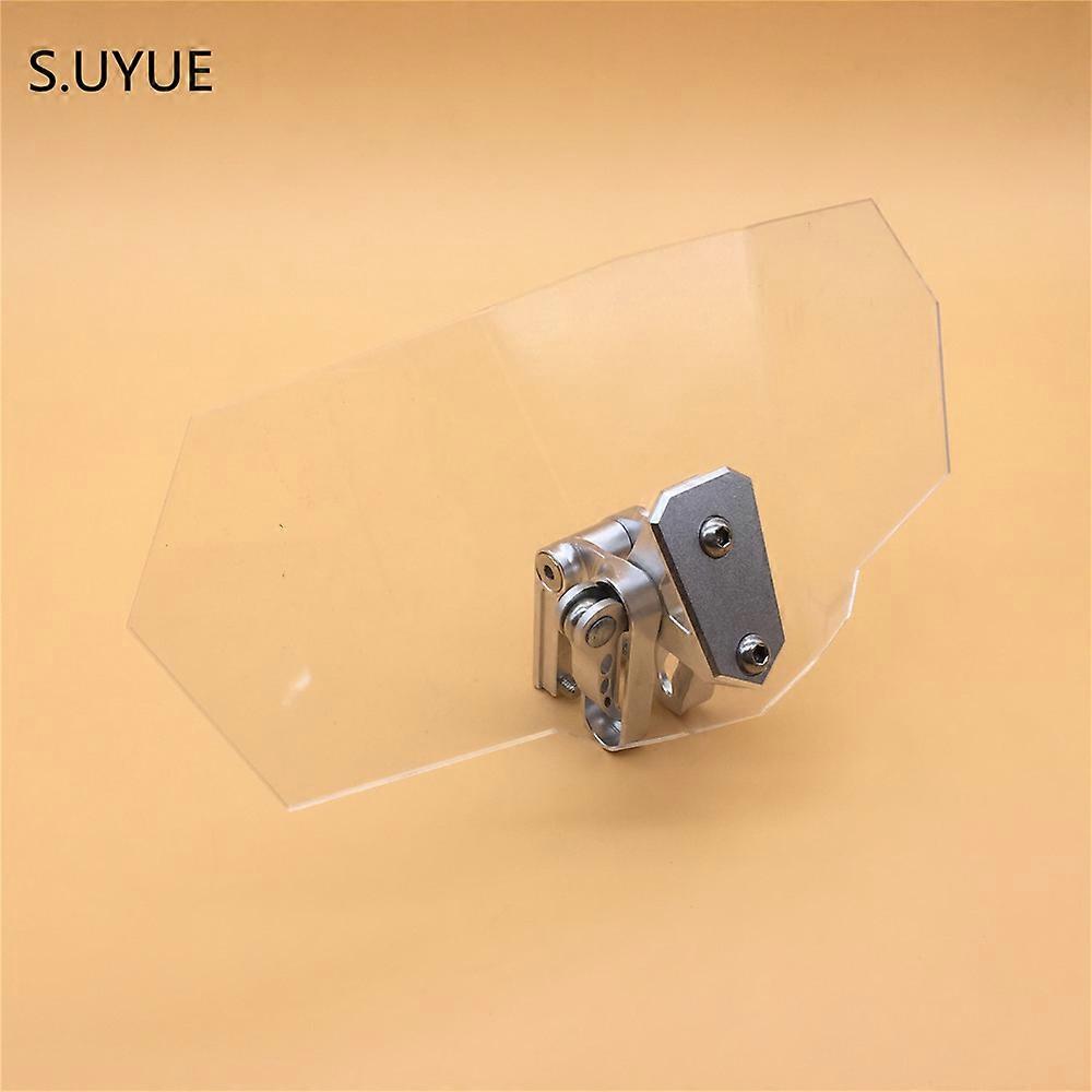 Motorcycle Risen Windshield Windscreen Bracket Set Screen Protector Adjustment Lockable for BMW R1200GS  F800GS Universal