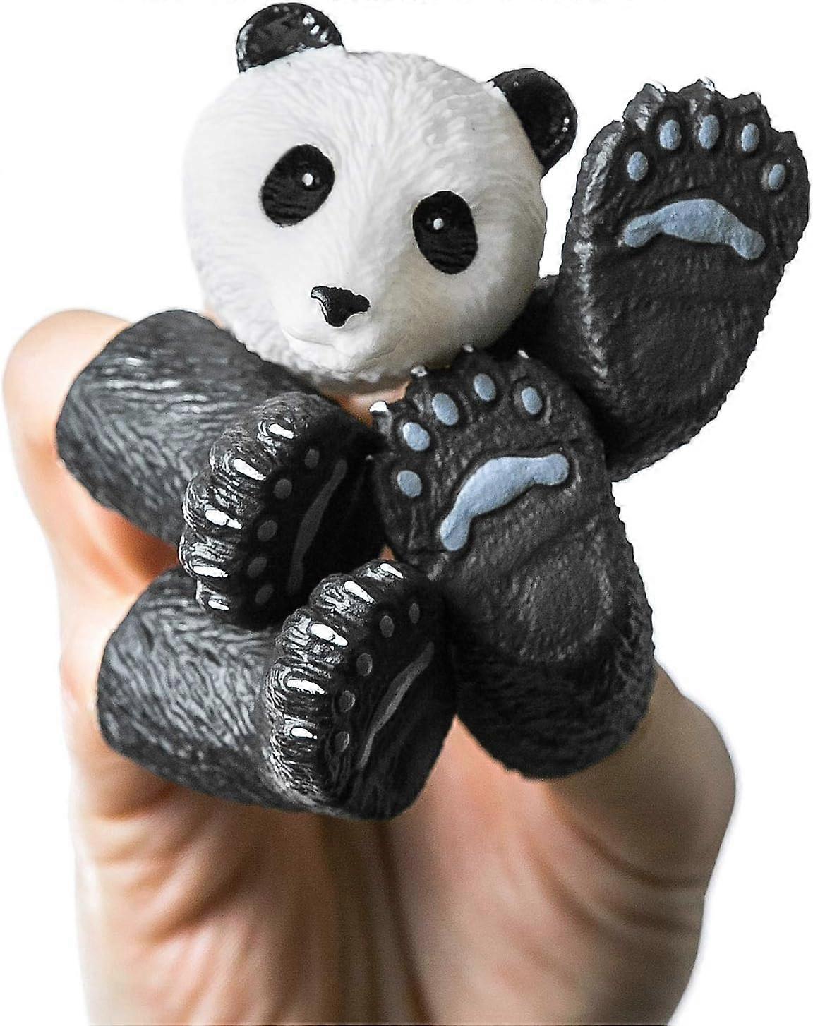 Panda Finger Puppet Set, Animals Puppet Show Theater Props, Novelty Toys Weird Stuff Gifts