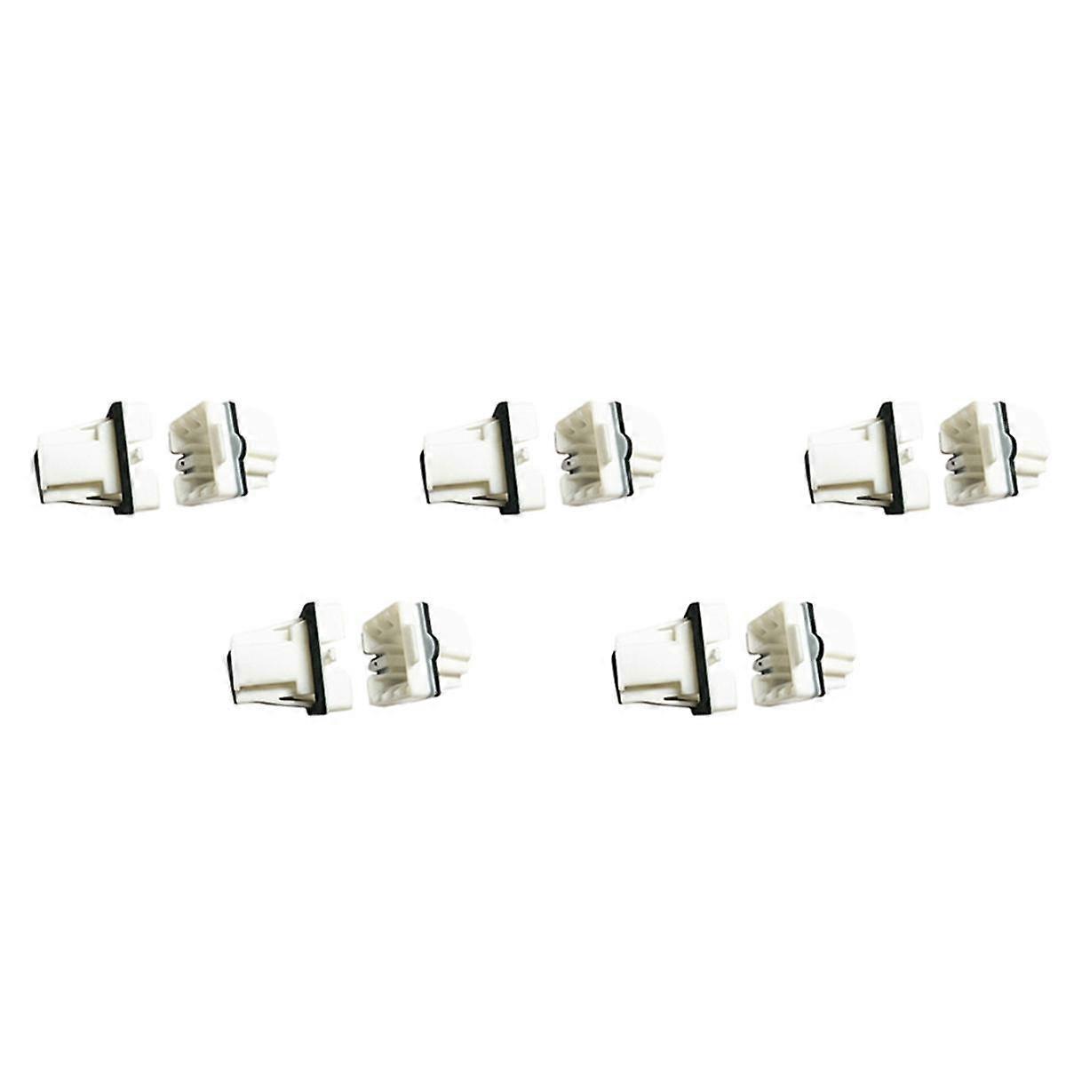 10Pcs Boucle De Siège Arrière 1609267180 pour le modèle de véhicule 301 208 C3 C4 C- Elysée