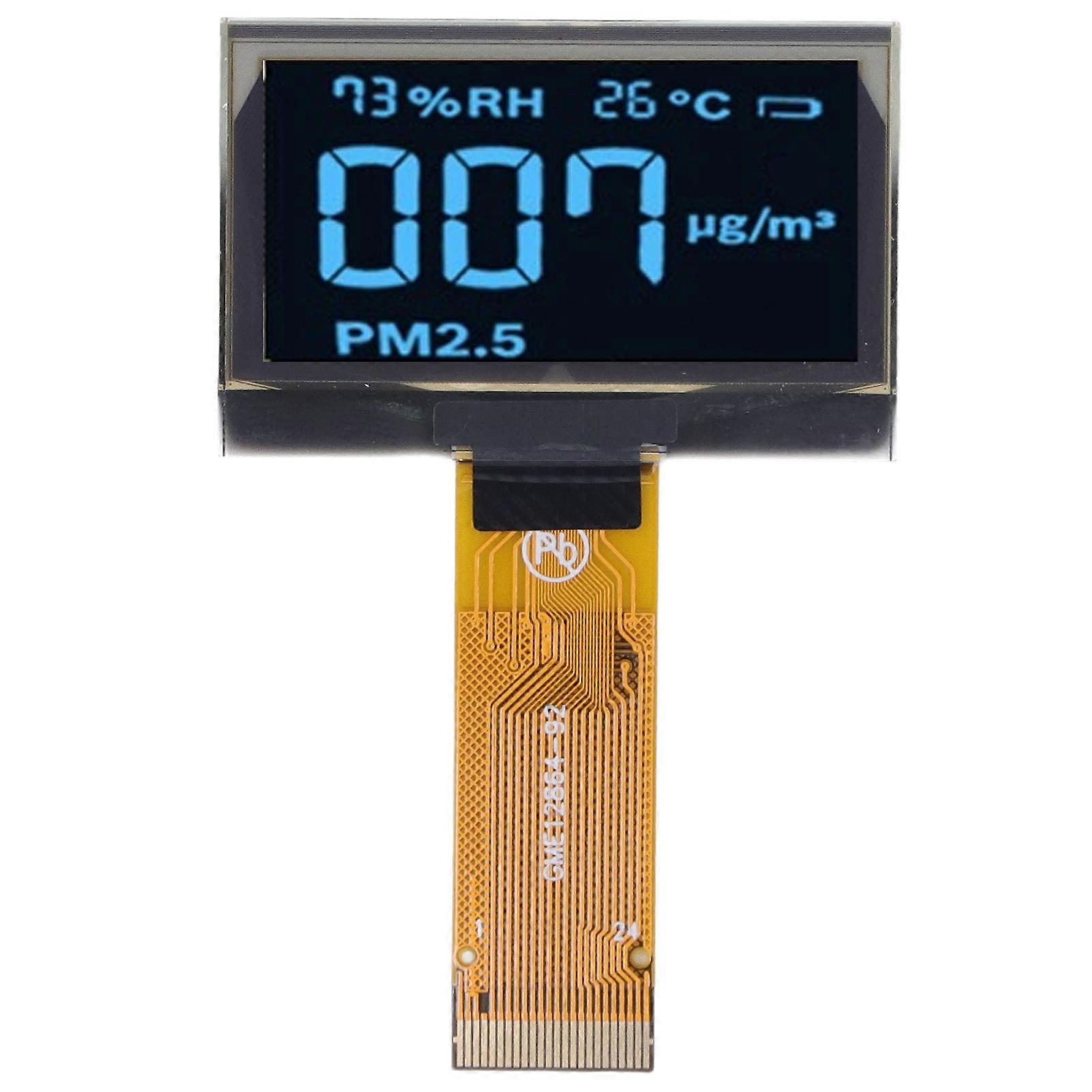 وحدة عرض LCD لوحة رقمية 1.54in 128x64 محرك SSD1309 24 دبوس مجموعة الملحقات كيت MRC128-3 أزرق