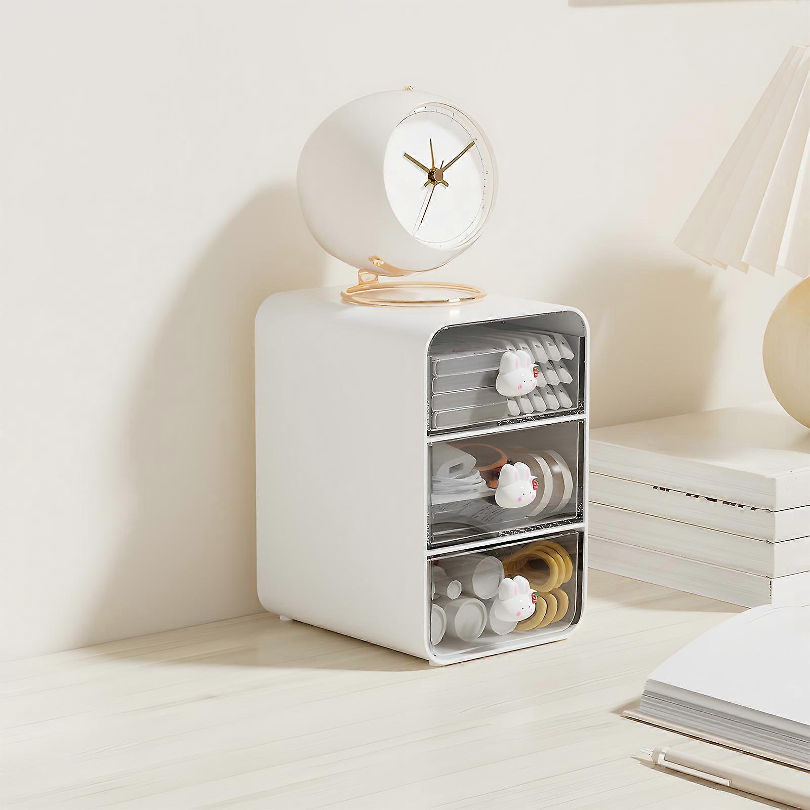 Schreibtisch Organizer Desktop OrganiserStudent Stationery OrganiserCosmetic CabinetDormitory Desk Drawer Shelf
