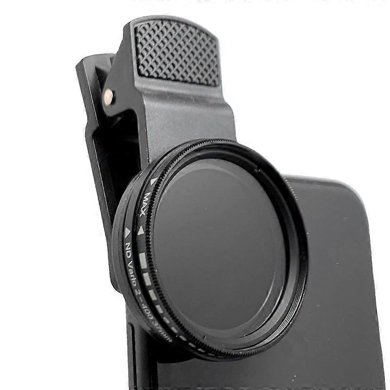 Solar Eclipses Camera Lens Filter Portable Ultra Thin 37mm Solar Eclipses Cell Phone Camera Lens Attachments with Aluminum Frame