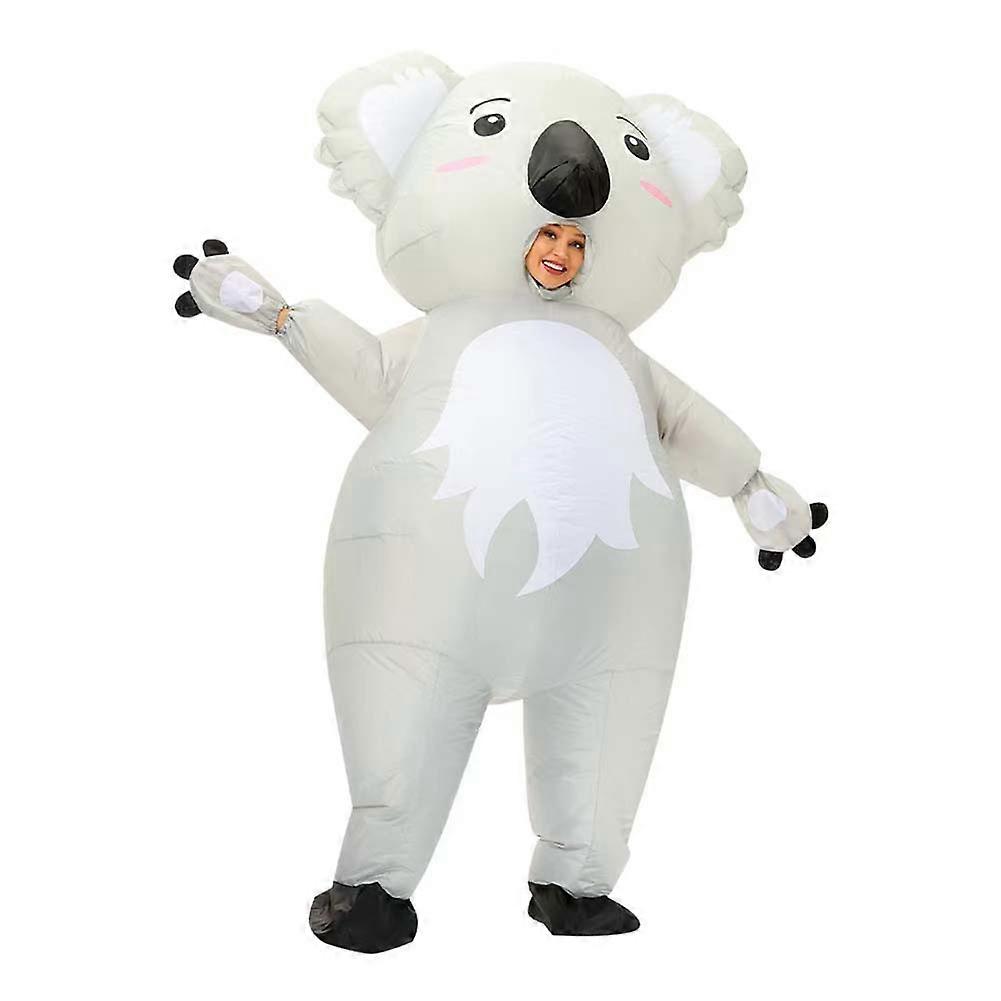 Gray Kaola Inflated Cosplay Suit Personalized Dress-Up Clothing for Show Activity Party