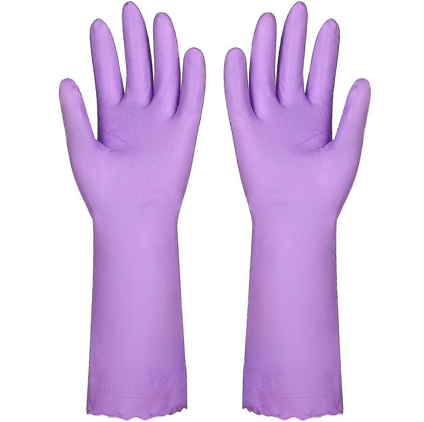 2 stk oppvaskhansker for husholdningsoppvask