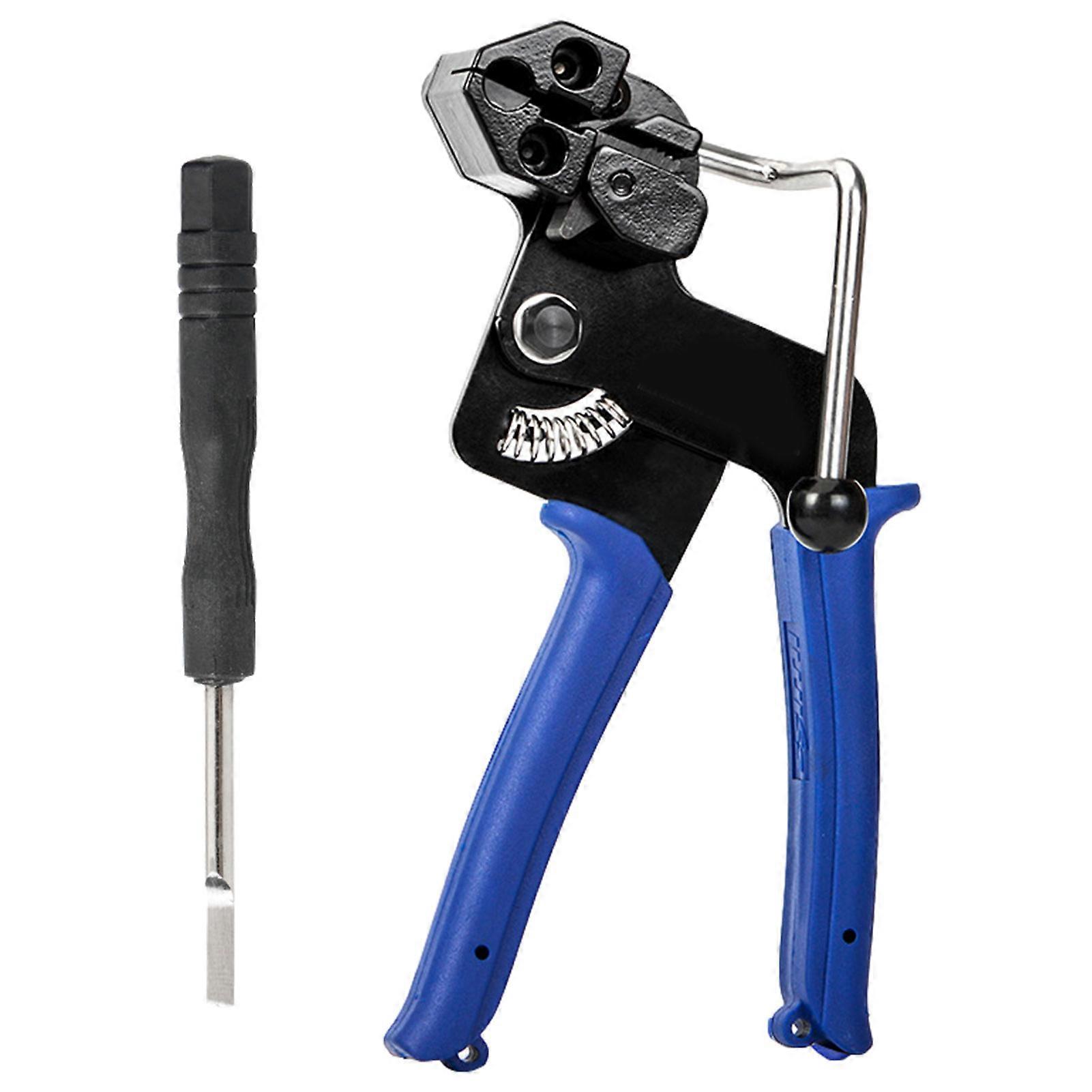Zip Tie Cutter Tie Fasten Plier Polypropylene Strapping Tensioner Kit for Self-Locking Stainless Zip Ties