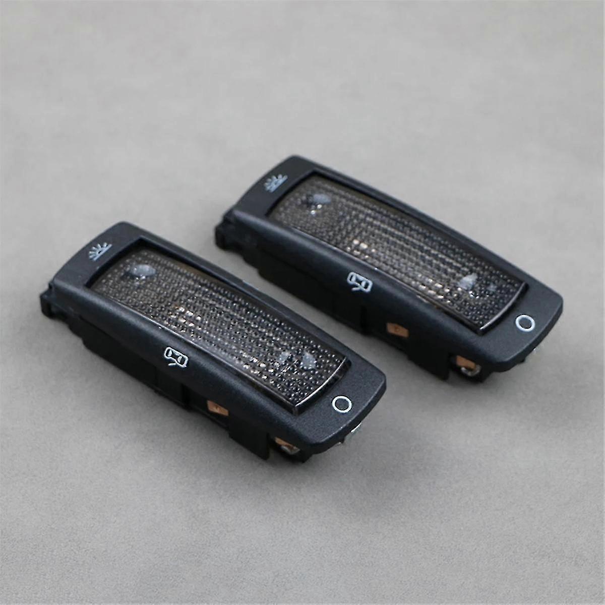 3b0947291 Black 2pcs Rear Reading Map Dome Light Ceiling Lamp For Golf 1998-2005 Superb 3b0947291b