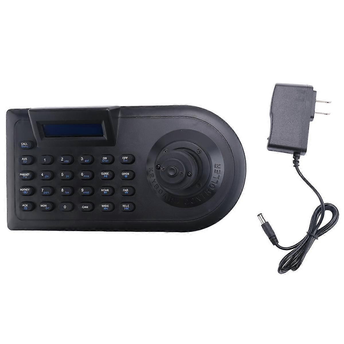 4D 4 Axis Joystick PTZ Keyboard Controller RS485 for PTZ Camera DVR XVR Recorder US Plug