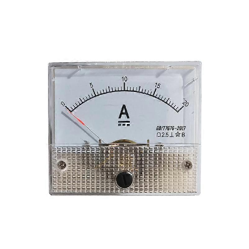 Amperemeter DC-Analog-Strommesser-Panel-Mechanischer Zeigertyp Mikroampere-Meter