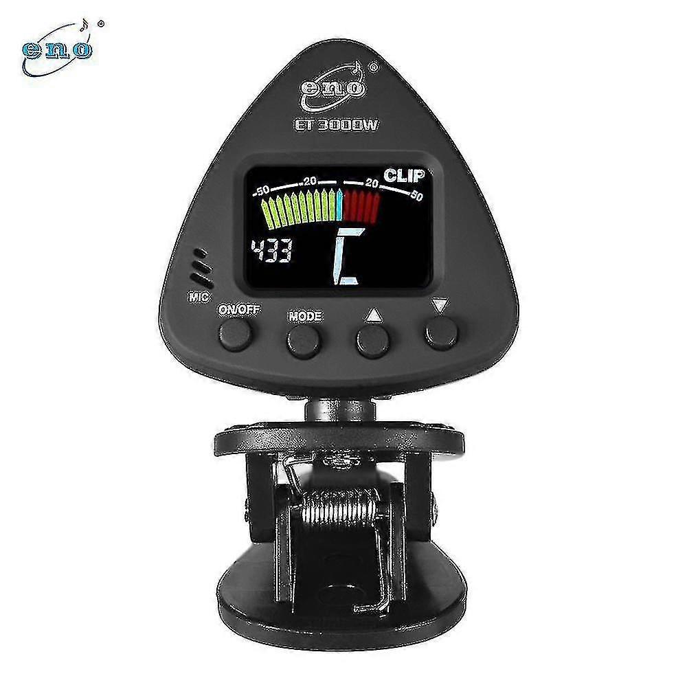 Eno Et 3000w Wind Instruments Tuner Supports Mic & Clip-on Tuning Modes For Saxophone Clarinet